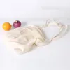 Wiederverwendbare Einkaufstasche Obst Gemüse Umweltfreundliche Einkaufsmittel Tasche Tragbare Aufbewahrungstasche Tote Mesh Net Baumwolle String Aufbewahrungstaschen