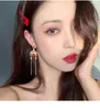 Boucles d'oreilles en cristal d'opéra Beijing Retro Style chinois Personnalisé Face Face Stud 2020 Nouveaux boucles d'oreilles Pift