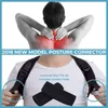 Children/Adult Unisex Posture Corrector Adjustable Back Fracture Support Clavicle Back Spine Shoulder Lumbar Posture Correction