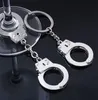 Handcuffs Shaped Key Chain Keyfob Keyring Mini Small Pendant Hook Holder Ring Handcuffs Keychain 2 styles KKA8022