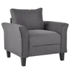 Amerikaanse voorraad 3-5 dagen levering u_style polyester-blend 3 stuks sofa set woonkamer set woonkamer meubels WY00007AAA