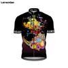 Zestawy wyścigowe SPTGRVO Lailesschdan Śmieszne Graffiti Cycling Outfit Ubrania rowerowe Damskie Odzież rowerowa Mężczyźni Lato 2022 Jednolite zestaw
