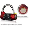 Top Deals 5 Letter Zinc Alloy Combination Padlock Code Password Lock Door Cabinet Drawer Bike Motorcycle Student Locker Locks(Bl1