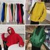 Mannen Sweatshirts 2020 Mens Japanse Streetwear Effen Kleur Hoodie Mannelijke Hiphop Winter Hoodies