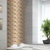 3D madeira grão wallpaper adesivo auto-adesivo pvc impermeável à prova d'água casa de banho cozinha papel adesivos decoração de casa sala de estar