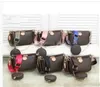 designer luxury handbags purses Women favorite mini pochette 3pcs accessories crossbody bag vintag shoulder bags leather Green belt straps