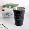 Negro branco aço inoxidável silicone canecas copo de mão thermol com tampa caneca leite copos de café home escritório escola criativa presente