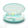 Baby Automatische elektrische Nagelschneider LED Baby Maniküre Set Recortadora Frontlicht Infant Nagelpflege Schere Kit Elektrische Nagelschneider