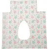 Descartável Toilet Seat Cover Non Woven Papel Estrela impresso impermeável Potty Protector Hotel Pública banheiros portáteis 12 5cr G2