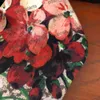 Silke designer huvudband presentförpackning förpackningsdesigner hår tillbehör för högkvalitativ designer huvudband blommig slang tropiska huvud wraps
