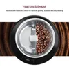 US-Stecker Elektrische Kaffeemühle Bohnen Gewürze Nüsse Schleifmaschine mit Gewürznüssen Samen Kaffeebohnenmühle Maschine