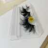 25mm 긴 3D 밍크 속눈썹 머리 가짜 속눈썹 손 10 개 세트 무료 배송으로 속눈썹 연장 버전을 만들려면
