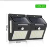 Luzes solares 100 140 144LEDs3 iluminação luminosa de superfície corpo humano luz de parede de indução ao ar livre quarto à prova d'água luzes de jardim 4pcs238T