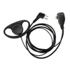 Pin Advanced D Shape Clip-Ear Ptt Headset Earpiece Mic For Motorola 2 Way Radios GP88S GP300 GP68 GP2000 GP88 GP3188 CP040 CP1