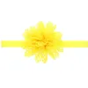 EPECTET DHL Free Ship 1.5cm spets handgjord blomma baby elastisk huvudband Datg098 hår smycken huvudband