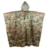 Léger Imperméable Imperméable En Plein Air Multi-fonction Manteau De Pluie Hommes Femmes Durable Camouflage Chasse Vêtements De Pluie Poncho Vêtements De Pluie 201110