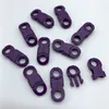 200Pcs 8mm Side Release Buckle Curved Parachute 550 Paracord Bracelet DIY Dog Collar Strap Webbing Outdoor Camp