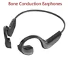 Casque Bluetooth 5.0 à conduction osseuse Casque sans fil à conduction aérienne Casque mains libres extérieur sans fil Écouteurs stéréo basse