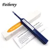 Freeshipping uma ação LC MU Fibra Óptica Pen Cleaner com mais de 800 Use Times por LC 1,25 milímetros de limpeza / Caneta de limpeza de fibra MU conector óptico