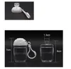 30 ml Hand Sanitizer Bottle With Key Ring Hook Clear Transparent Plastic Refillable Containers Travel Bottle KH6321033231