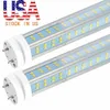 4ft led tüp G13 led dükkan ışık v şekli 4 satır led tüp 5000 k 60 w 25 adet