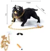 Ny bilhunddekor Bully Dog Dolls Ornament Simulated Car Interior Pendant Home Office Decor Toys Car Accessories299h