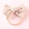 3PCS Corduroy Nylon HeadBands for Girls Bows Baby Accessories Elastic Hair Bands Set Solid Headwear Baby Girl Hair Accessories328m