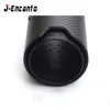 1PC Universal Racing Muffler M LOGO Carbon Fiber Exhaust tips M Performance Exhaust Pipe For e90 inlet 60mm/63mm6046608