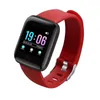 D13 116 Plus Smart Band Opaska Sport Fitness Tracker Bransoletka Tętno Monitor Pomiar ciśnienia krwi Smartband Watch PK ID115 PLUS