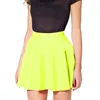 10 kleuren vrouwen nachtclub dansen jurk nat look a-line geplooide mini rok hoge taille pvc skater rok fashion lady streetwear