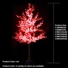 Julekorationer 2m LED Crystal Cherry Blossom Tree Light Year Wedding Luminaria Dekorativa grenar Lampor inomhusbelysning