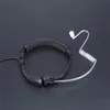 Top Deals 3.5mm Adjustable Throat Mic Microphone Covert Acoustic Tube Earpiece Headset With Finger PTT for iPhone Android Mobile