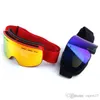 Nouveau Lunettes de Ski 6 couleurs cylindre Double couche Anti-buée lunettes Sport de neige équipement