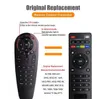 G30 Voice Remote Control 2.4G Wireless Air Mouse Microfono Giroscopio 33 Tastiere Apprendimento IR per Android TV Box