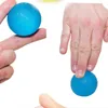 Fitness Hand Therapy Balls Exercícios Squeeze Ball Kits de exercícios para o trem Power Jelly D Gripes Finger Exercício Bolas por atacado