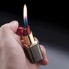 Grappige lichtere navulbare creatieve lippenstift vormige butaangas lichter voor vrouwen mooie cadeau-sigaret aanstekers