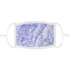 Fashion Sequin Masks Kvinnor Dammsäker Anti-Haze Face Mask Med Sätt i Filterark Surface Bundbar 8 Färg HH9-3247