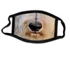 Maschera per cani animali 3D stampato Divertente copertura per il viso Maschera per gatti Moda Scudo per il viso Lavato Maschere antipolvere riutilizzabili per uomini e donne LSK956