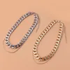 Collier à maillons de chaîne de serpent à double couche Chaîne cubaine réglable Collier ras du cou pour femmes Bijoux minimalistes au design unique