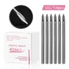 100PCS Steril Engångs medicinsk kvalitet Body Piercing Needle 20st av varje stil 12g 14g 16g 18g 20g för verktygssats navelverktyg