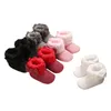 Baby Winter Shoes Simple Cute Beautiful Fashionable Soft Anti-slip Warm Multi-color Plush Boots For Shopping Out Trip Walking