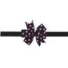 EPecket DHL Bezpłatny statek Polka Dot Swallowtail Bow Hairband Baby Elastyczna opaska DataG087 Hair Jewelry Headbands