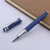 Hochwertige Marke 3035 Metal Blue Silber Trim Rollerball Stift Elegante Signature Ball Point Ink Stationery Office Supplies1