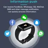 D13 116 Plus Plus Braccialetto Smart Band Sport Fitness Tracker Braccialetto Braccialetto cardiaco Monitor Misurazione della pressione del sangue Smartband Guarda PK ID115 Plus