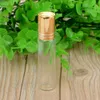 10ml clear glass essential oil in stock bottle eye cream steel ball roller bottle glass essential oil in stock bottles eye