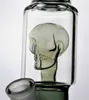 11.5 Inch Water Pipe Skull Glass Bong Dab Rig Oil Rig Bubbler Perk Bowl Hookah Bongs US Warehouse