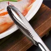 Strumenti di cottura di pesce secco coltello Skinner Pesce pelle Bilancia raschietto in acciaio inox pesca pesce di pulizia di rimozione gadget da cucina