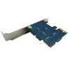 Hot PCIE PCI-E PCI Express Riser Card da 1x a 16x da 1 a 4 Adattatore hub moltiplicatore di slot USB 3.0 per dispositivi Miner BTC1