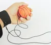 whole 2020 baseball and softball toys new arrivaL Random 5 Style Fun Toys Bouncy Fluorescent Rubber Ball Wrist Band Ball9499171