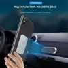 Faixa Universal Forma Stand Holder Ultra Slim Magnetic Car telefone para iPhone Samsung Xiaomi GPS metal Magn